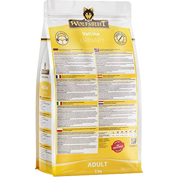 Wolfsblut VetLine Urinary Huhn, Hunde-Trockenfutter mit Süßkartoffeln zur Unterstützung der Harnwege, 2 kg – Bild 2