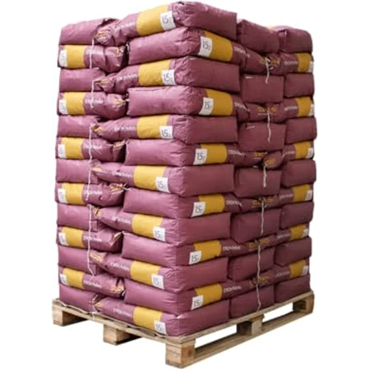 STROY Strohpellets Einstreu, extrem saugfähige Tierstreu für Groß- und Kleintiere, 975kg (15kg x 65 Säcke) – Bild 2
