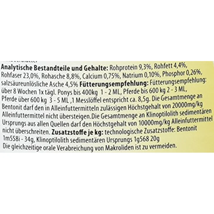 cdVet Naturprodukte EquiGreen CushingMix 1 kg, Kräutermischung zur Unterstützung bei Cushing Syndrom, mit Möchspfeffer und Grünhafer, für Pferde und Ponys – Bild 4