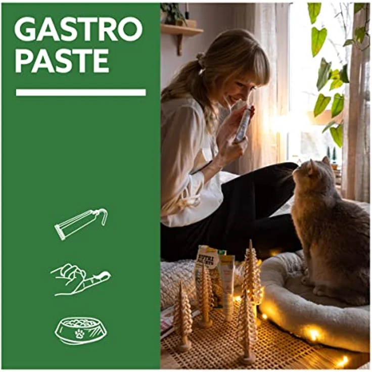 GimCat Gastro Intestinal Paste, Verdauungsfördernde Paste für Katzen mit Ulmenrinde, 50 g – Bild 6