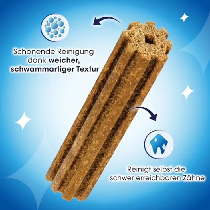 PURINA Dentalife Hunde-Zahnpflege-Snacks, Multipack Maxi, reduziert Zahnsteinbildung, 72 Stück, Hühnergeschmack – Bild 3