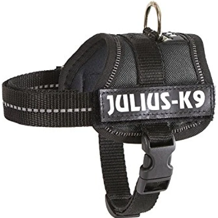 Julius-K9® Powergeschirr Baby & Mini schwarz Baby 1 (XS) – Bild 1