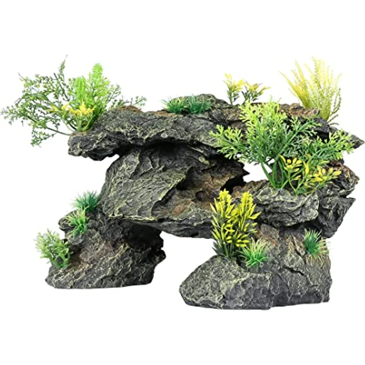 EBI Aqua Della Go Through, realistische Aquarium Dekoration aus ungiftigem Polyesterharz, geeignet für Süß- und Meerwasseraquarien – Bild 2