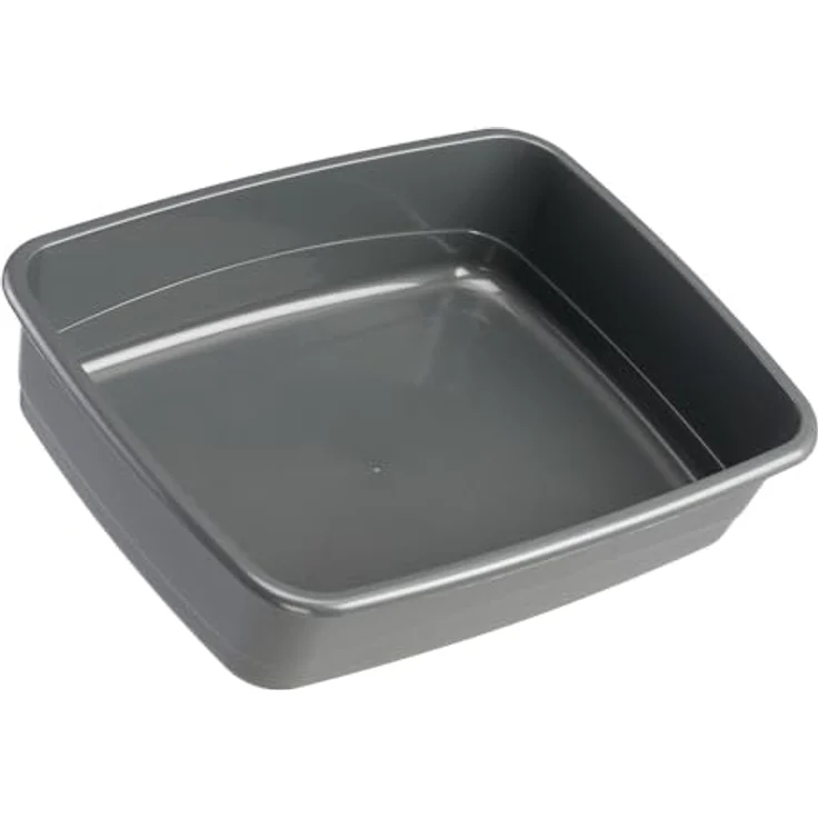 Ferplast Katzenklo Nip 10, offene Katzentoilette aus Kunststoff, leicht zu reinigen, L 46,5 x W 35,5 x H 11,5 cm – Bild 5