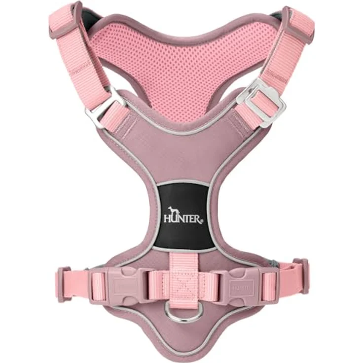 HUNTER Geschirr Divo Up schwarz S-M, Hundegeschirr mit ergonomischer Passform und 3M Scotchlite Reflective Material – Bild 3