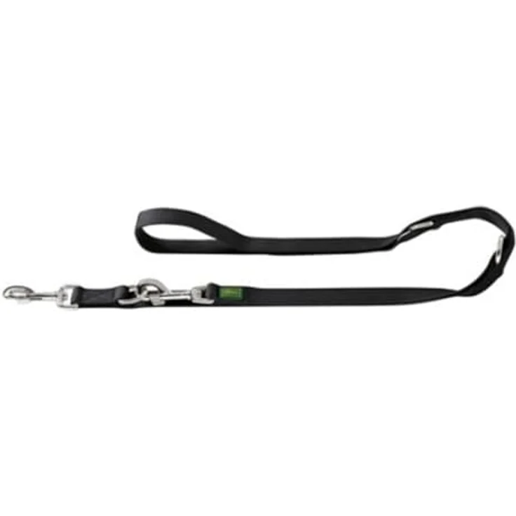 Hunter Hunde-Leine verstellbar Extra Long schwarz 20-300 – Bild 2