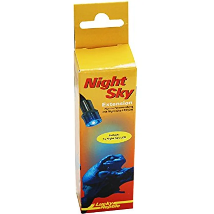 Lucky Reptile Night Sky Extension LED, Moonlight Terrarium Lampe für Reptilien & Amphibien, energiesparend, 0,2W, Erweiterung für Night Sky LED Set – Bild 1