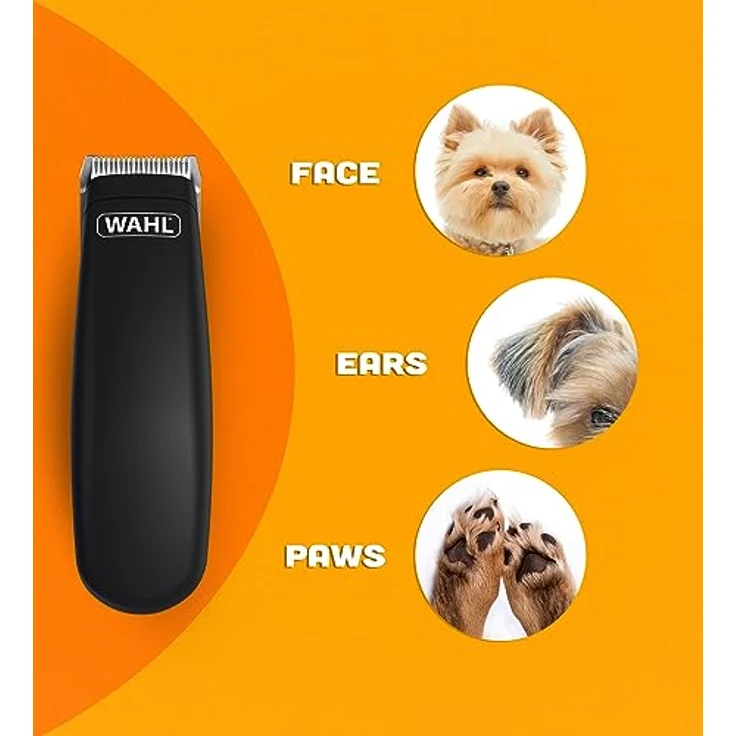 WAHL Pocket Pro Trimmer, kabelloser Grooming Set für Haustiere mit präzisionsgeschliffenen Schneidsätzen, 0,6 mm bis 4,5 mm Schnittlängen, ergonomisches Slimline Design, geräuscharmer Betrieb – Bild 3