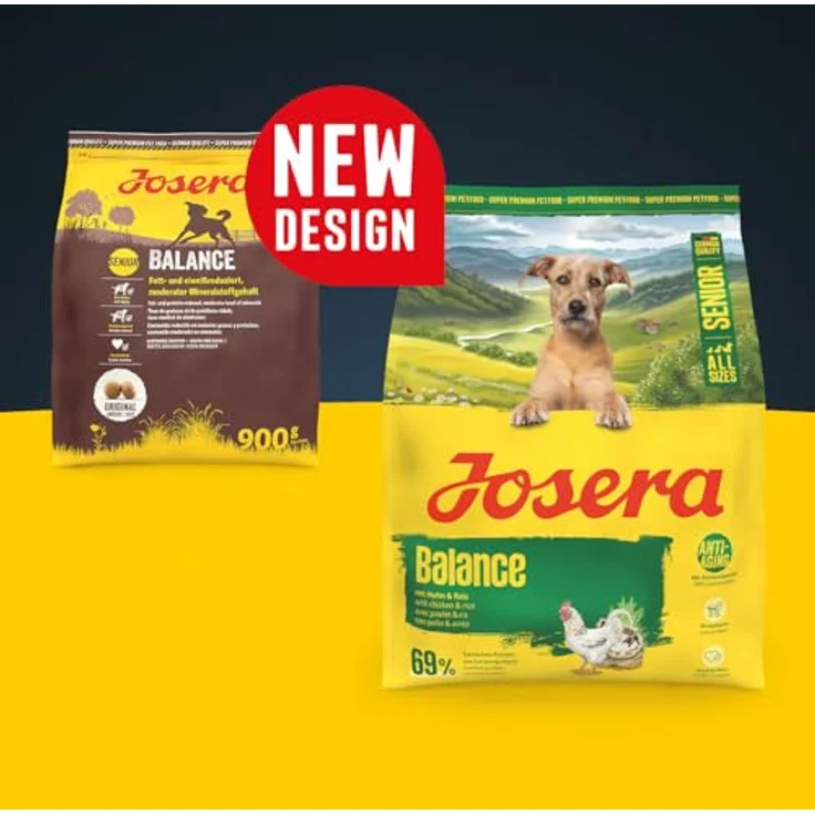 Josera All Sizes Senior Balance, Hunde-Trockenfutter für ältere Hunde mit geringem Energiebedarf, 12,5 kg – Bild 2