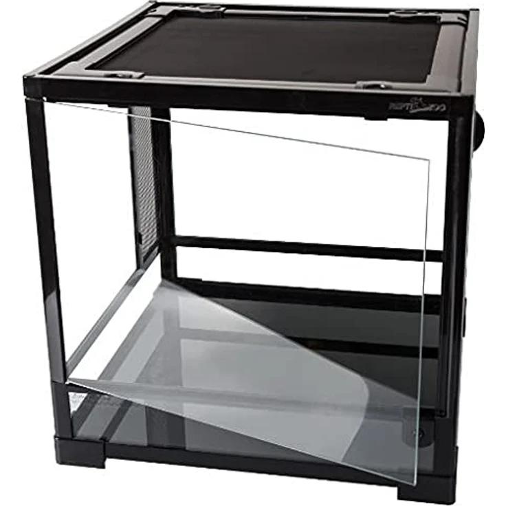 REPTI ZOO Terrarium 45 x 45 x 45 cm, ideales Habitat für Reptilien und Amphibien – Bild 4