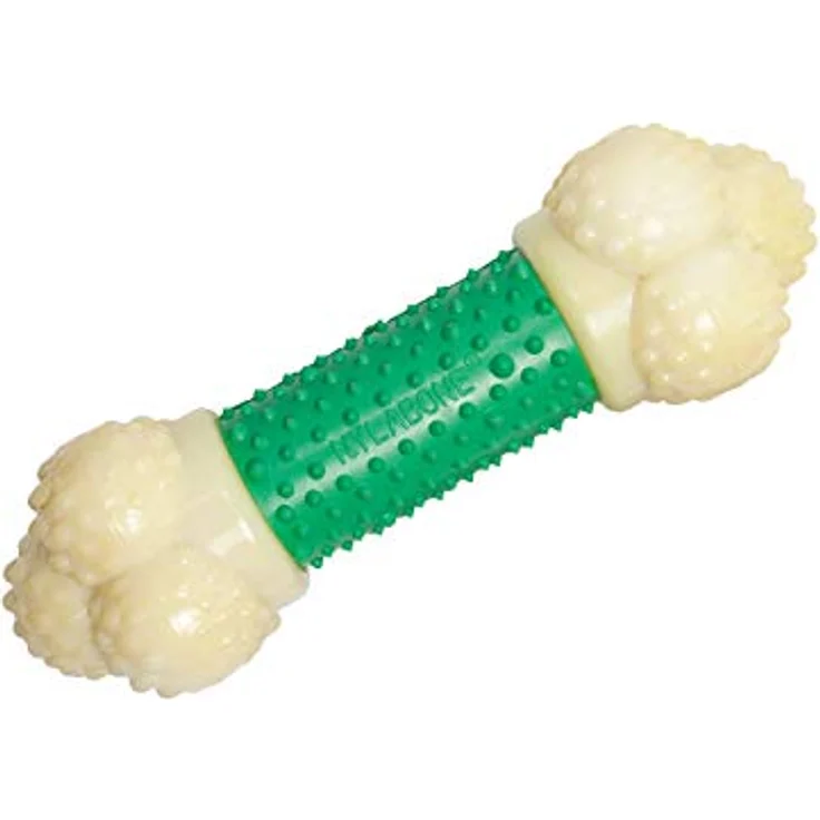 Nylabone Extreme Chew Double Action Chew Bacon, Kauspielzeug für Hunde, Größe M mit Zahnpflegefunktion – Bild 2