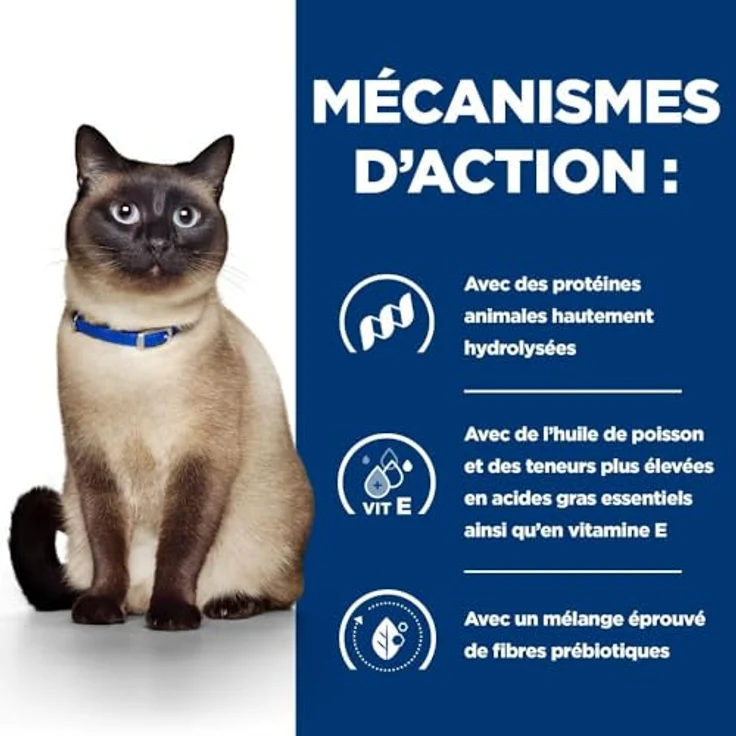 Hill's Prescription Diet z/d Original, Diätnahrung für Katzen mit Futterempfindlichkeiten, 1,5 kg – Bild 6