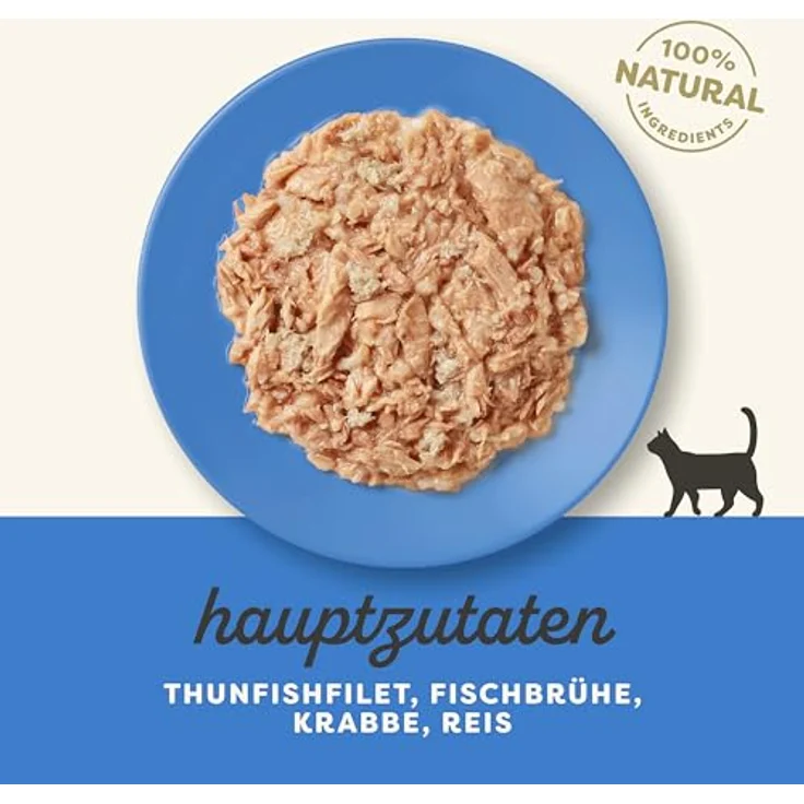 Applaws Natürliches Nassfutter für Katzen, Thunfisch mit Krabben in Brühe, 12 x 70g, 100% natürliche Zutaten, Premium-Protein, Omega-3 & 6. – Bild 4