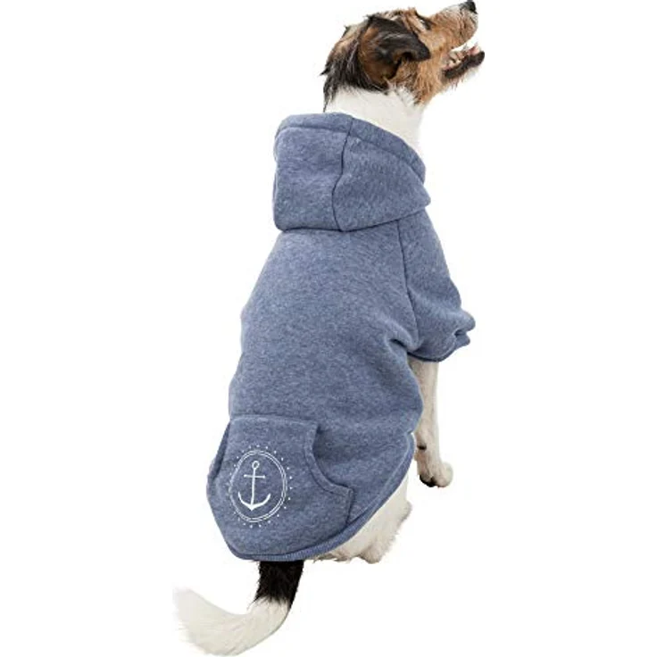 TRIXIE Hundepullover Hundepulli BE NORDIC Hoodie Flensburg, blau – Bild 9