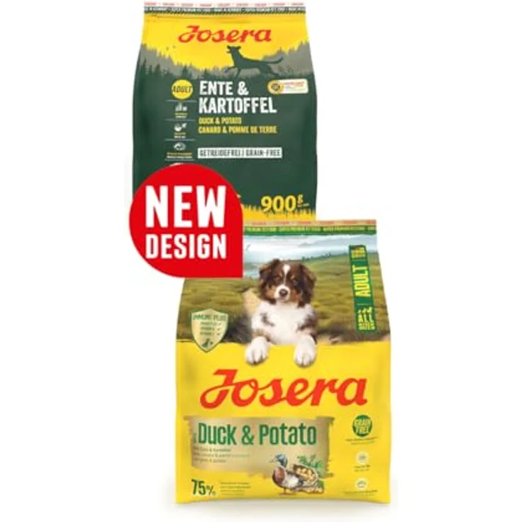 Josera A/S Adult Duck & Potato, 2 x 12,5 kg getreidefreies Trockenfutter mit Entenprotein für ausgewachsene Hunde, ohne Soja und Zucker, frei von künstlichen Zusätzen – Bild 3