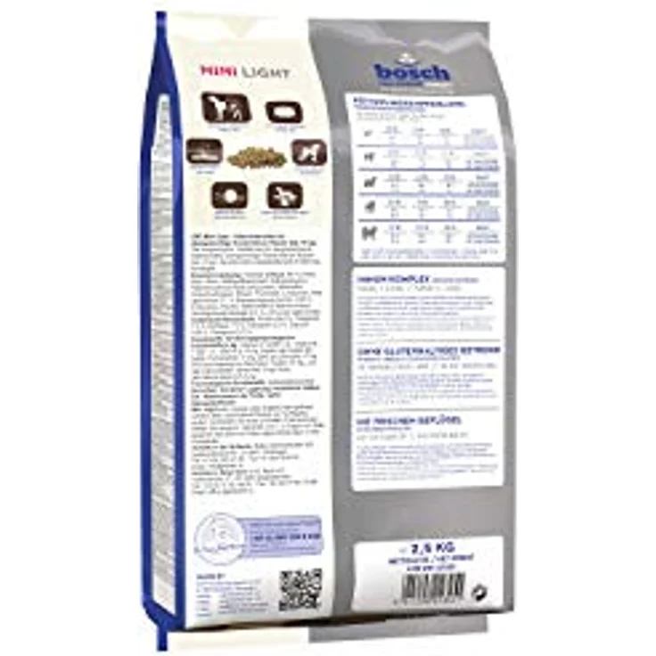 Bosch Mini Light 2,5 kg, Hundefutter für kleine Rassen mit 25% frischem Geflügel, glutenfrei, 7% Fett – Bild 2