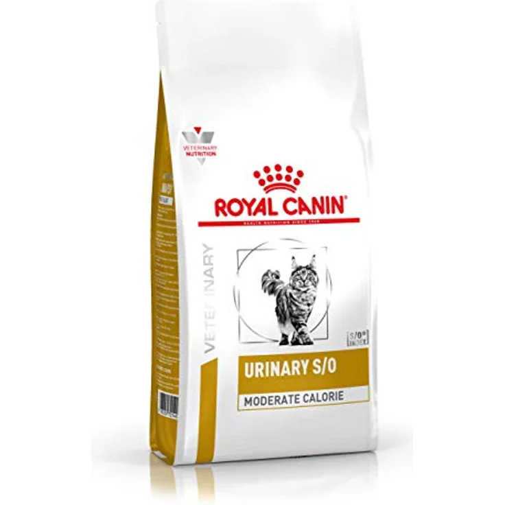 Royal Canin Veterinary Urinary S/O Moderate Calorie, Katzenfutter zur Unterstützung der Harngesundheit, 9 kg