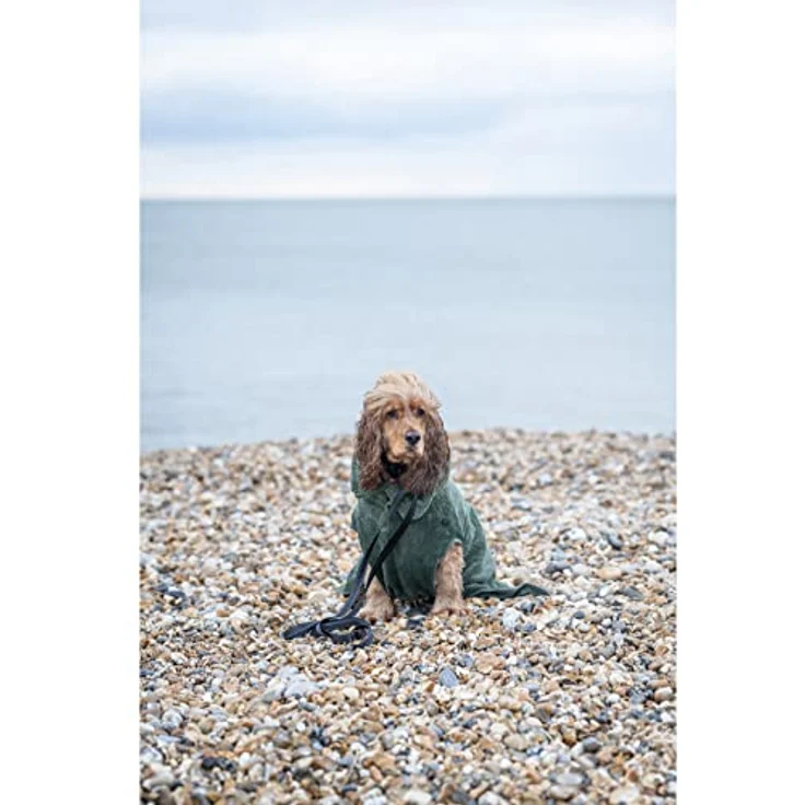 Rukka Medea Bademantel, XL Hundemantel aus 88% recyceltem Polyester, verstellbar mit Steckverschluss – Bild 7