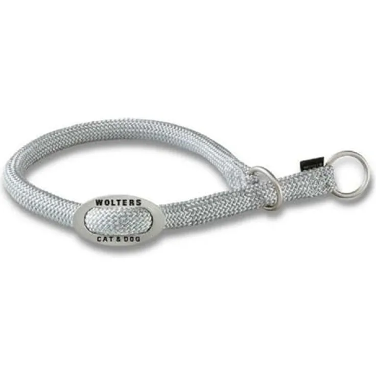Wolters Schlupfhalsband K2, 55 cm x 13 mm, Farbe Silber, hochwertiges Tierhalsband