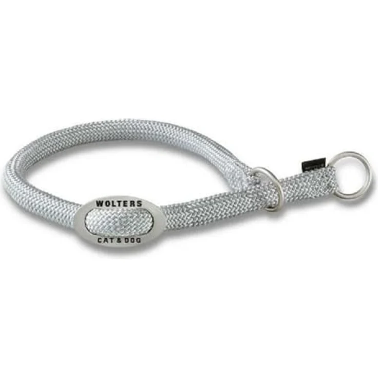 Wolters Schlupfhalsband K2, 55 cm x 13 mm, Farbe Silber, hochwertiges Tierhalsband – Bild 1