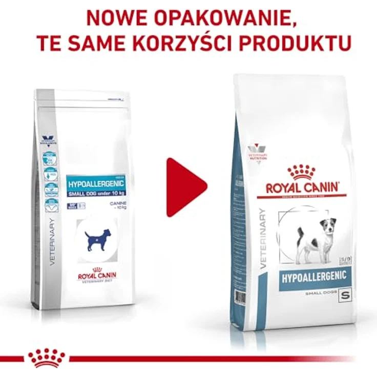 Royal Canin Veterinary Hypoallergenic Small Dogs, Hundefutter für kleine Hunde mit Nährstoffintoleranzen, 3,5 kg – Bild 2