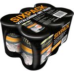 MIAMOR Vitaldrink für Katzen, Ergänzungsfutter zur Förderung der Flüssigkeitsaufnahme und Unterstützung der Nierenfunktion, Trinkfein mit Huhn, 4x6x135ml