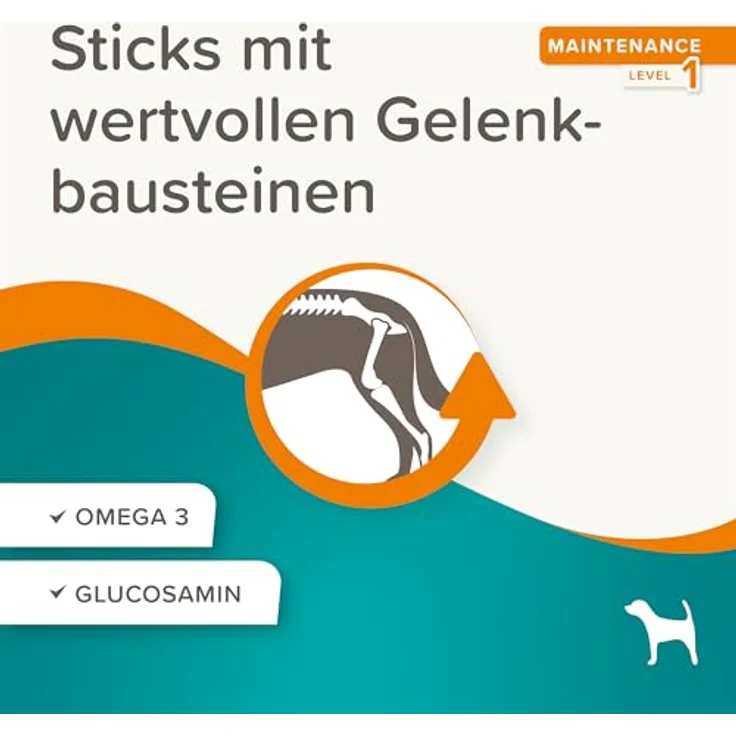 Beaphar Flexifit Snacks Hund Sticks mit Glucosamin und Vitaminen, 7 Stück / 175 g – Bild 3