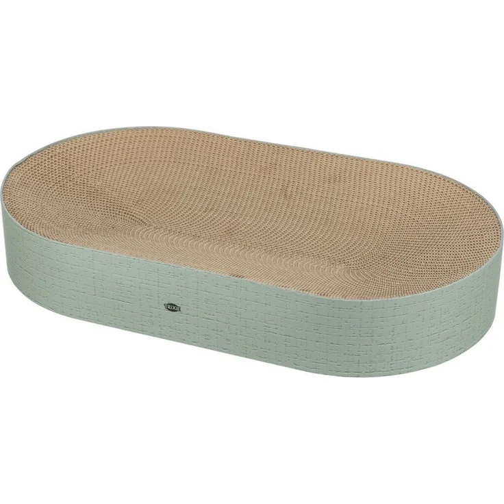 TRIXIE Kratzmatte Kratzbett Lido, Holz, für Katzen, diverse Farben, 63 × 10 × 35 cm