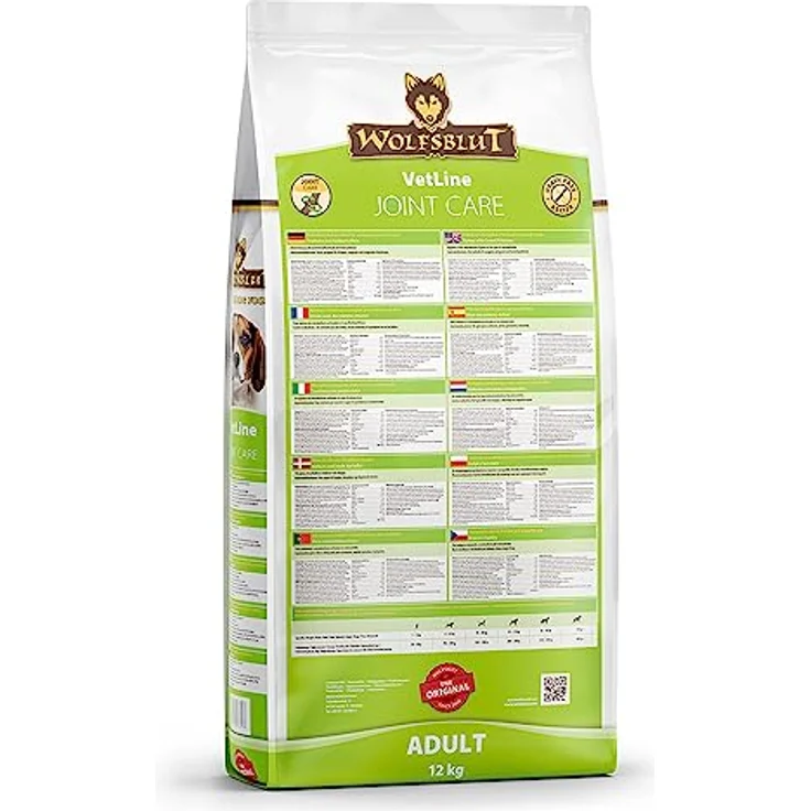 WOLFSBLUT VetLine JOINT CARE, Hundefutter für erwachsene Hunde mit Gelenkproblemen, Truthahn, 12 kg – Bild 2