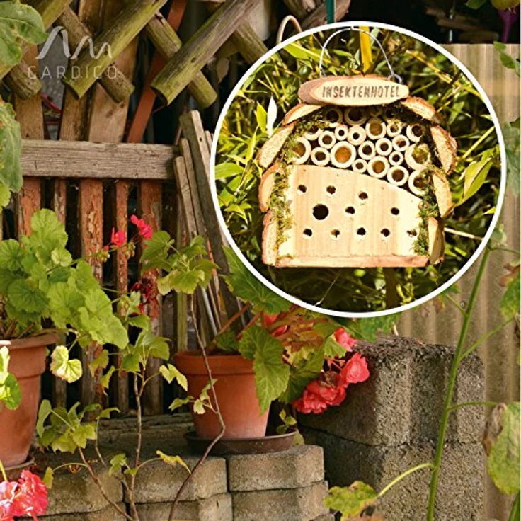 Gardigo Insektenhotel Bienen & Marienkäfer FSC – Bild 6