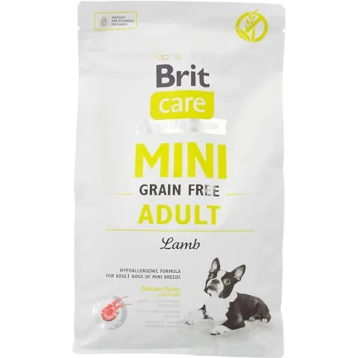 Brit Hunde-Trockenfutter, 2 Kg, Mini-Kroketten mit Lammproteinen, ohne Mais