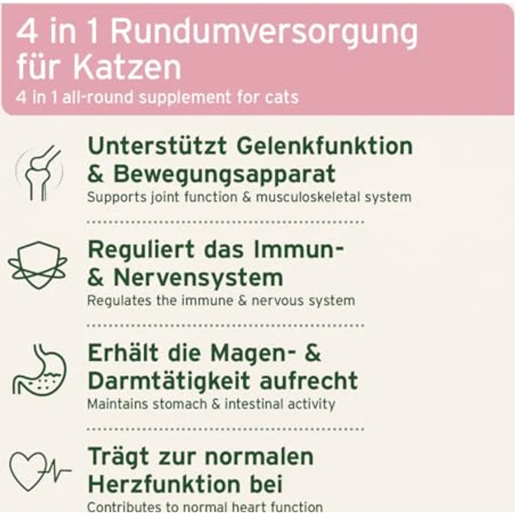 AniForte 4in1 Complete Cat, Katzenfutter mit Kollagen, Taurin und Topinambur, 60g – Bild 3