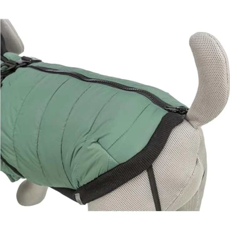 TRIXIE Jas met tuig Pontis, Hundebekleidung aus Polyester, Fleece, leicht wasserdicht, verstellbare Gelenkschlaufen, reflektierende Elemente – Bild 5