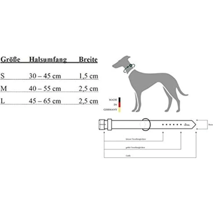 Hunter Hunde-Halsung Softie Alu-Strong rot L – Bild 4