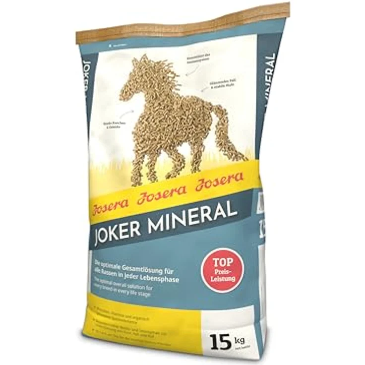 Josera Joker-Mineral, 15 kg Premium-Mineralfutter für Pferde mit optimalem Mineralien- und Vitamingehalt – Bild 1