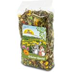 JR Farm Kräuter-Spezial 500g, rohfaserreicher Snack für Kleintiere, unterstützt Zahnabrieb und Vitalfunktionen, Made in Germany