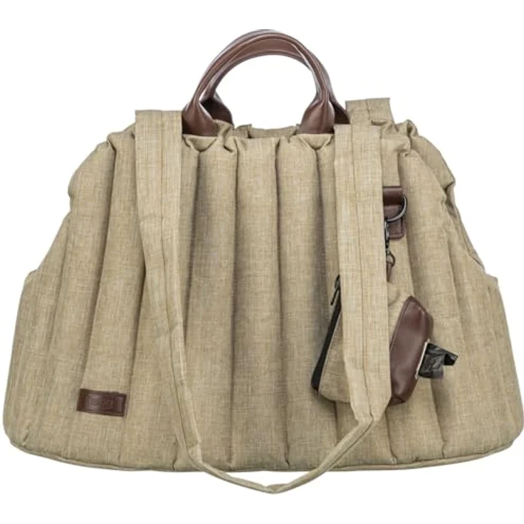 TRIXIE Tiertransporttasche Sophie, 45 × 30 × 25 cm, Hunde-Tasche in olivgrün – Bild 2