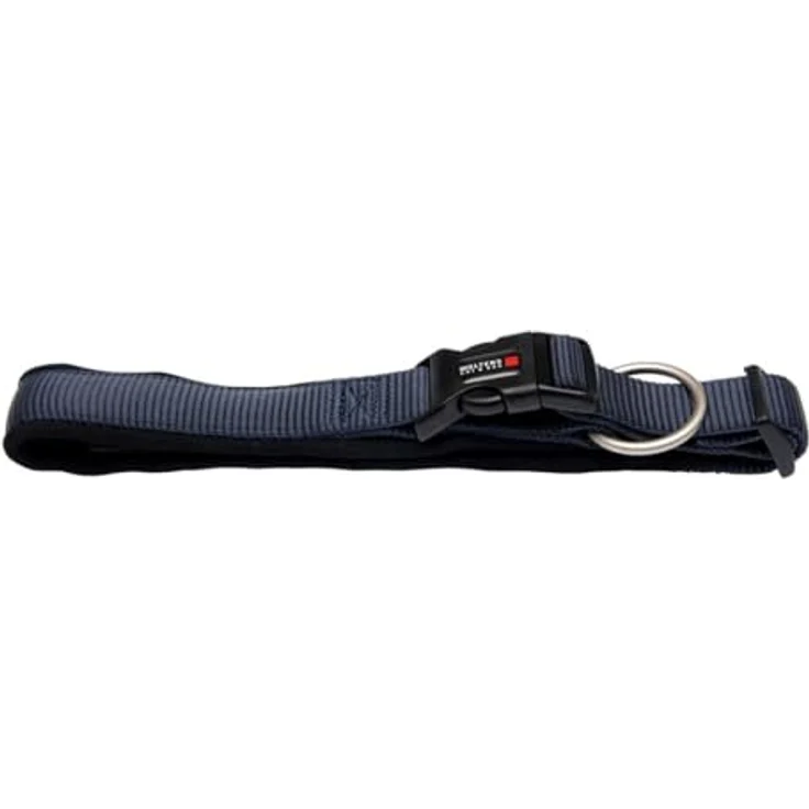 Wolters Professional Comfort Hunde-Halsband, extra breites Halsband in graphit/schwarz, waschbar bei 30°C – Bild 2