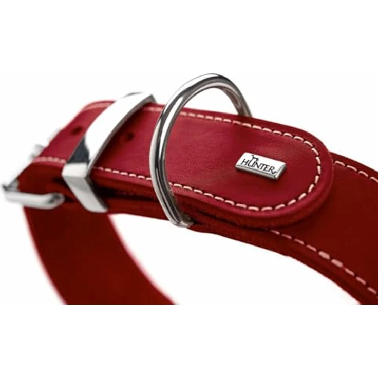 Hunter Hunde-Halsband Aalborg Special rot XS – Bild 3