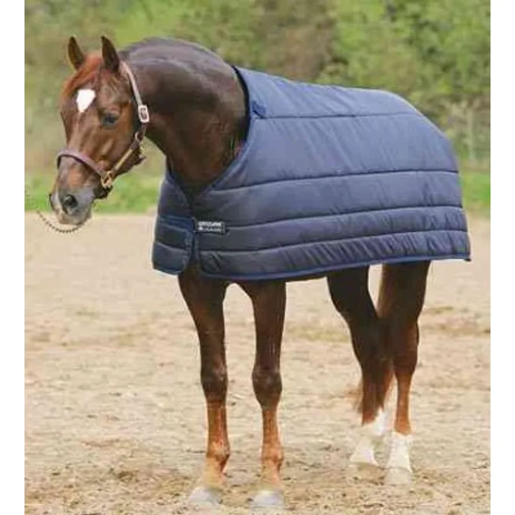Horseware Irland Pferdedecke ABAD62, 200 g Outdoordecke, atmungsaktiv, Navy/Navy, 6'3" (191 cm)