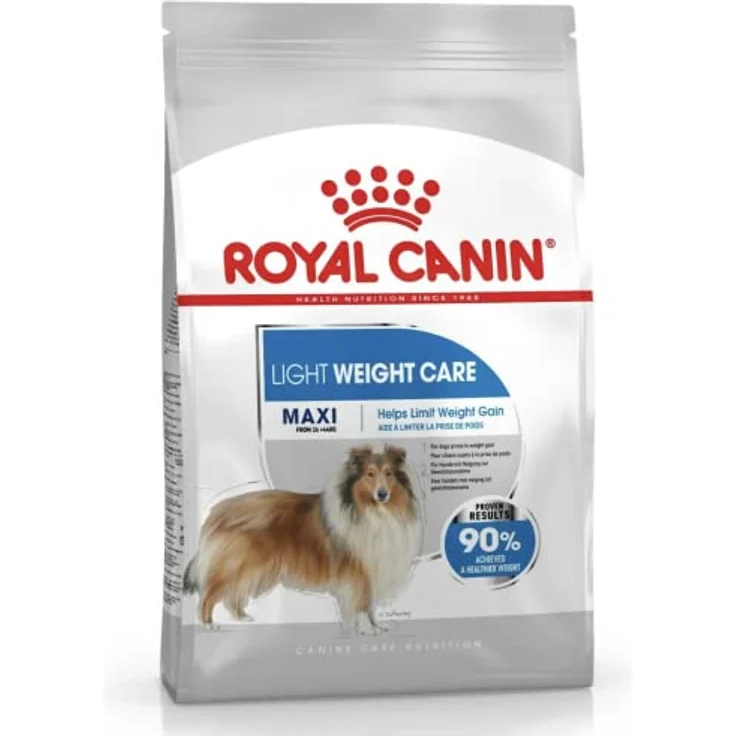 Royal Canin Light Weight Care Maxi, Trockenfutter für große Hunde mit reduziertem Fettgehalt und Gelenkunterstützung, 12 kg – Bild 1