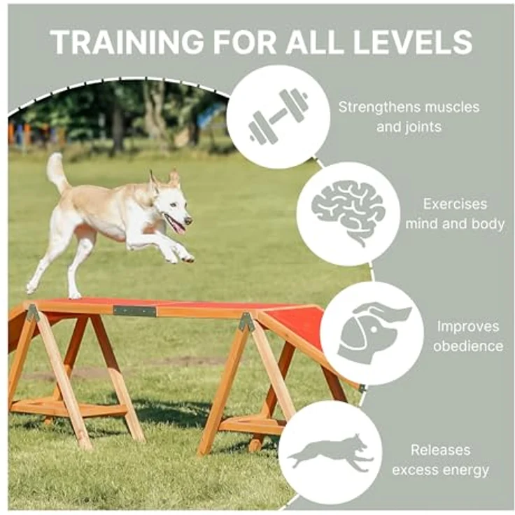 Trixie Dog Activity Agility Steg 456x64x30 cm – Bild 5