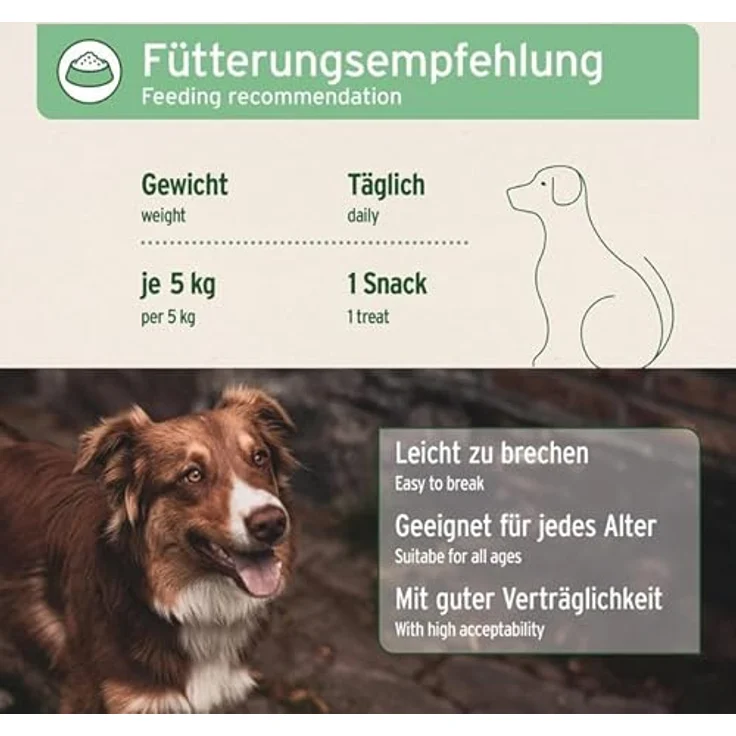 AniForte Z Season Snack für Hunde 300g | 100% natürlicher Funktionssnack mit Schwarzkümmel, Kokosöl und Zistrosenkraut, getreidefrei, Monoprotein, hochverdaulich – Bild 5
