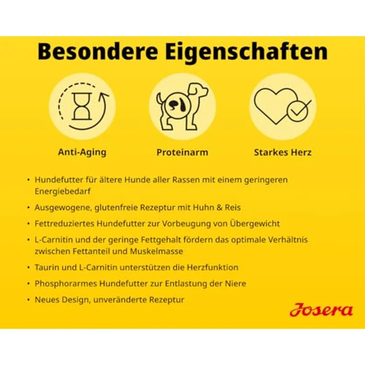Josera All Sizes Senior Balance, Hundefutter für ältere Hunde aller Rassen, 900 g – Bild 4