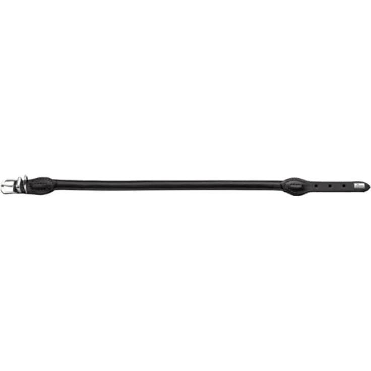 Hunter Hunde-Halsband Round & Soft schwarz S – Bild 3