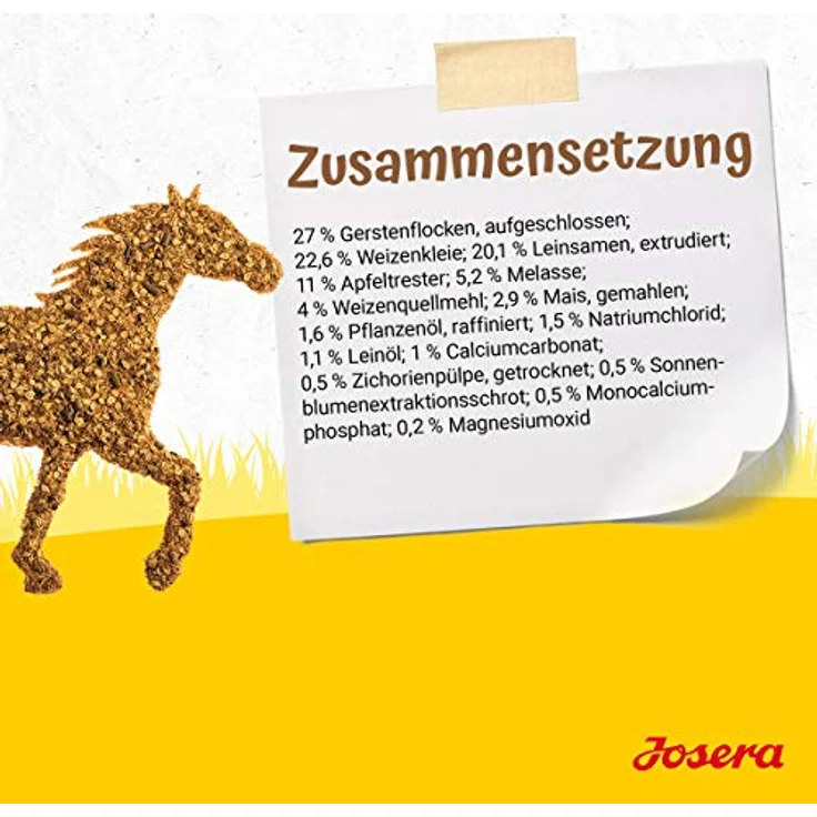 Josera Mash Rapid, Pferdefutter mit über 20 % Leinsamen, schnelle Quellzeit, 15 kg – Bild 5