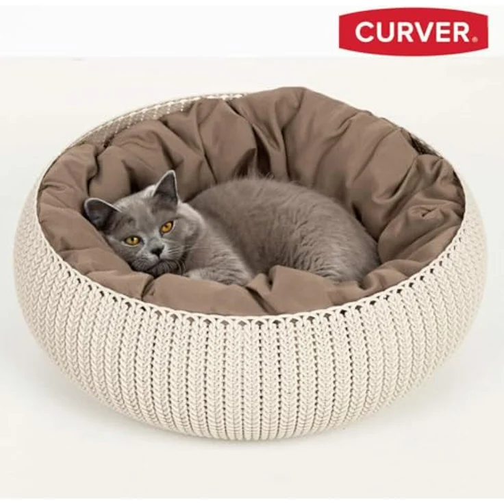 Karlie Curver Tierbett ø: 50 cm hellbeige – Bild 8