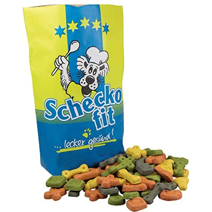 Schecker Hundeleckerli Glücks-Kekse, 2 kg Mini-Mix in verschiedenen Geschmacksrichtungen für kleine Hunde – Bild 2