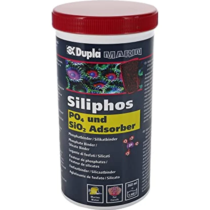 Dupla Marin Siliphos 81380, 360 ml Phosphat- und Silikatentferner auf Eisenhydroxid-Basis für Wasseraufbereitung – Bild 1