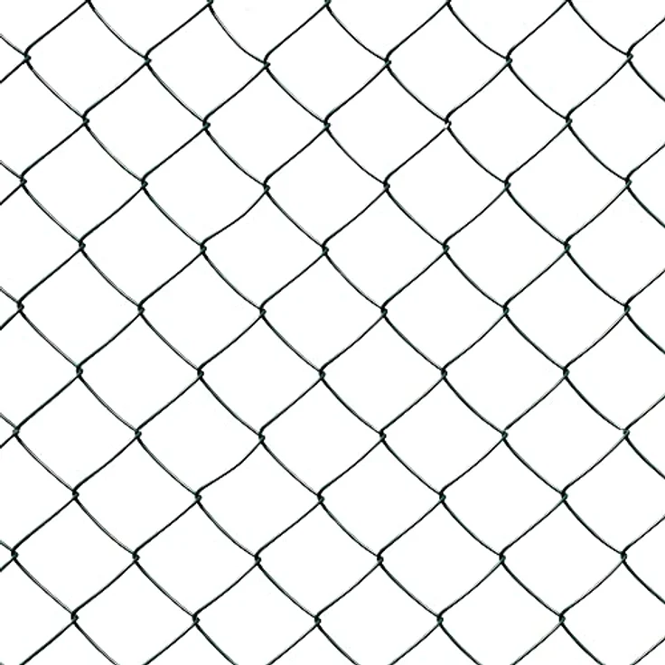 V2Aox Maschendrahtzaun 125 cm Höhe, 25 m Länge, grün, Drahtgitter mit PVC-Ummantelung, Ø 2.8 mm, Maschenweite 60 x 60 mm – Bild 4